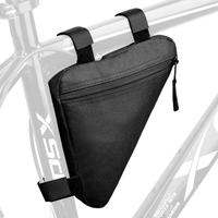 無料サンプル 三角フレームバッグ 自転車 サイクリング 収納 三角トップチューブ フロントポーチ サドルバッグ