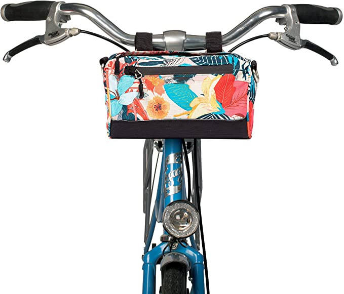 カスタムプリントハンドルバーバイクバッグ財布女性クロスボディ自転車ショルダーバッグ防水サイクリング