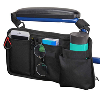 高品質のウォーカーバッグ複数の収納袋付き軽量オーガナイザー医療用椅子防水車椅子サイドバッグ