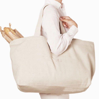 再利用可能な卸売の女性の食料品の再利用可能なハンドバッグ 折りたたみ式の厚いキャンバスコットンの環境に優しいショッピングバッグ