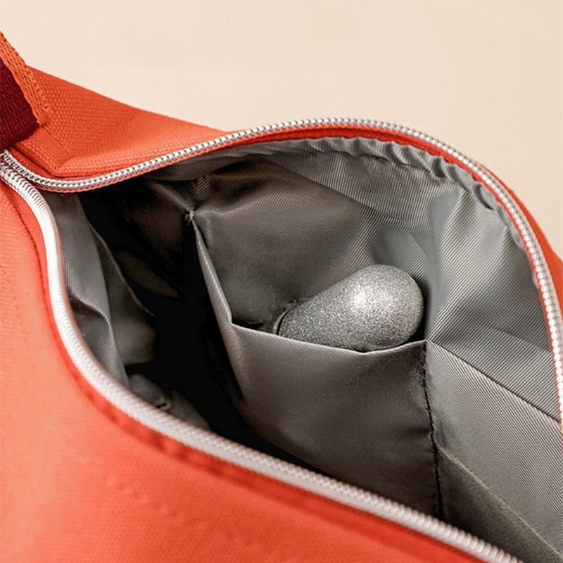 防水性と防塵性に優れた日本旅行用トイレタリー キャンバス コスメティック バッグ