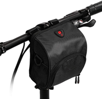 ホット販売ブラック耐久性のある素材防水 E スクーター バッグ プロフェッショナル バイク ハンドルバー バッグ
