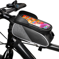 スマートフォン用のTpuタッチスクリーンを備えた人気の防水自転車電話シートチューブバッグ