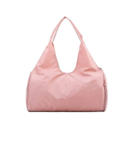ファッション ナイロン防水スポーツ ジム フィットネス バッグ付き靴箱カスタマイズ可能なロゴ ポータブル ダッフル バッグ女性の旅行バッグ