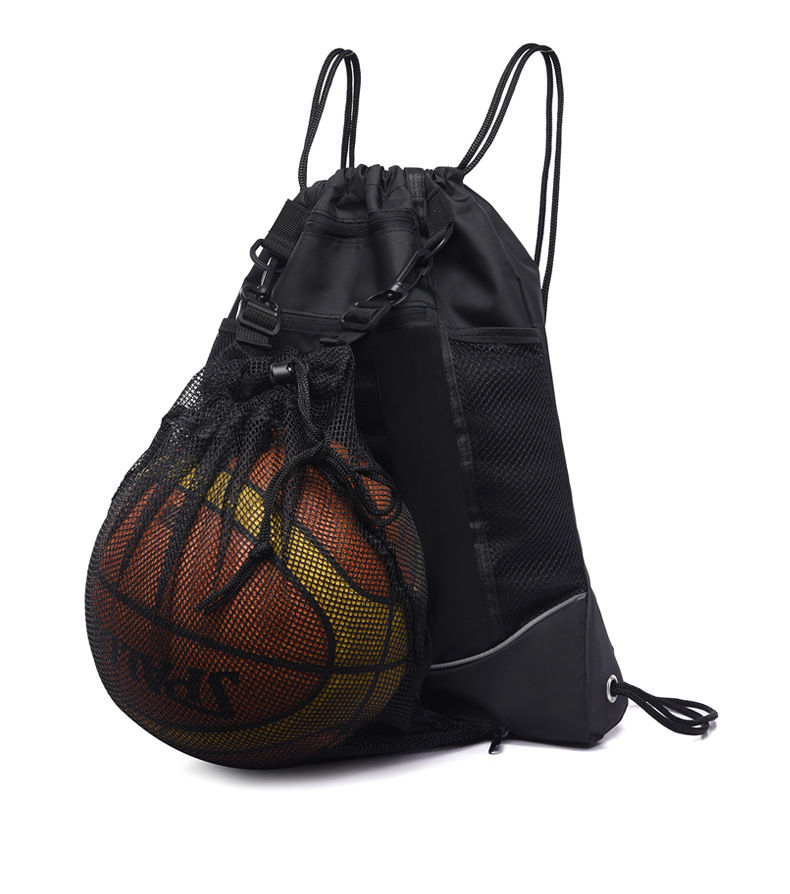 卸売巾着ジムバッグソフト巾着バスケットボールサッカーバックパックヘビーデューティバスケットボール収納袋