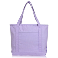 熱い販売の耐久のカスタム ロゴのキャンバスのハンドバッグは女性のためのジッパーのショッピング バッグのトート バックを運びます