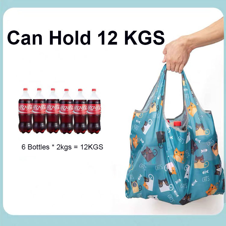 ポーチが付いている昇進の再使用可能なスーパーマーケットの買い物袋の大きい 50LBS 食料品袋