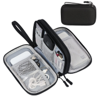 Portable Tech カスタム デジタル トラベル ケーブル オーガナイザー ポータブル バッグ 電子 USB ケーブル ホルダー 充電 収納 バッグ