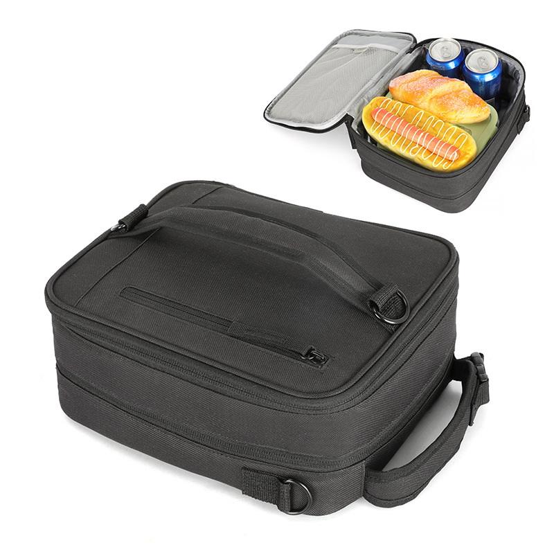 アウトドア旅行やオフィスのために食品を冷たく保つための防水カスタムロゴ断熱バッグクーラーランチバッグ