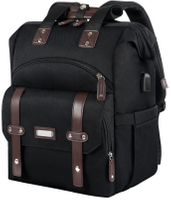 15.6 インチ大型 USB 充電ポート防水ナース ラップトップ バックパック女性 RFID 盗難防止ワーク バックパック